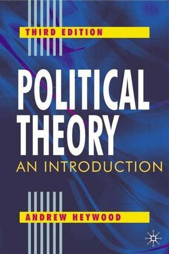 9780333961797: Political Theory: An Introduction