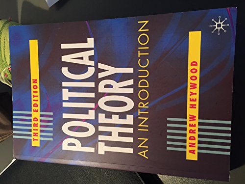 9780333961803: Political Theory: An Introduction
