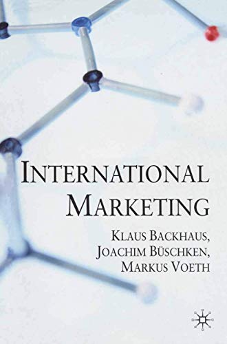 International Marketing (9780333963883) by Backhaus, Klaus; BÃ¼schken, Joachim; Voeth, Markus