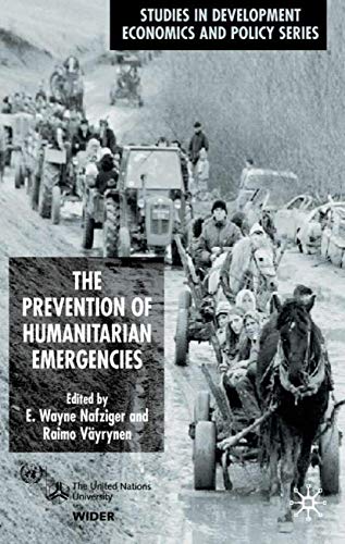 The Prevention of Humanitarian Emergencies