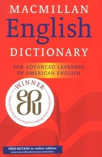 Imagen de archivo de Macmillan English Dictionary: For Advanced Learners of American English a la venta por Books Unplugged