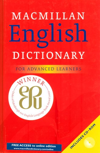 9780333968468: Macmillan English Dictionary - Paperback & CD Pack UK Edition: MED1 HB Pack