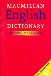9780333968475: Macmillan English Dictionary with CD ROM: For Advanced Learners: UK Edition
