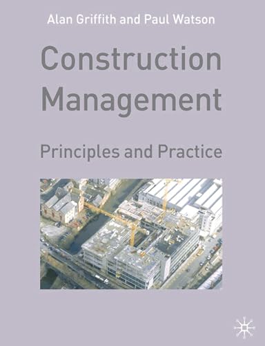 9780333968789: Construction Management: Principles and Practice