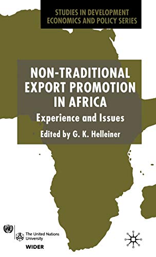 Beispielbild fr Non-Traditional Export Promotion In Africa: Experience and Issues zum Verkauf von BookOrders
