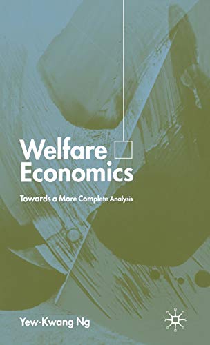 9780333971215: Welfare Economics: Towards a More Complete Analysis