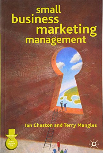 Imagen de archivo de Small Business Marketing Management a la venta por MusicMagpie