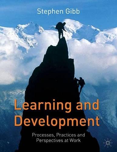 Imagen de archivo de Learning and Development: Processes, Practices and Perspectives at Work a la venta por Bahamut Media