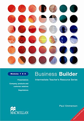 Business Builders Teacher's Resource Book Mod. 7-9 (9780333990964) by Paul Emmerson