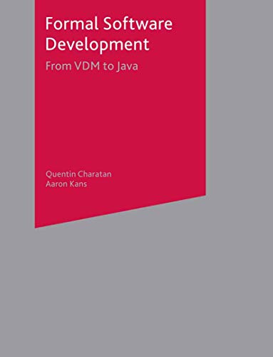 9780333992814: Formal Software Development: From VDM to Java