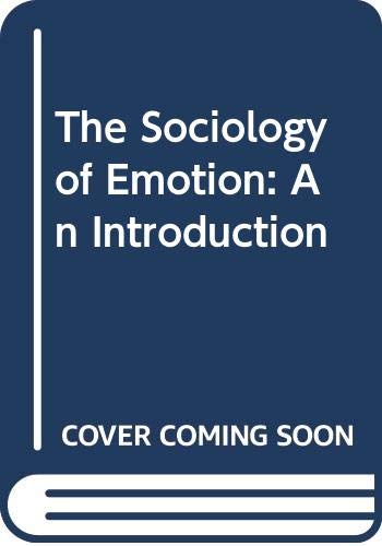 The Sociology of Emotion: An Introduction (9780333992913) by Taylor, Steve