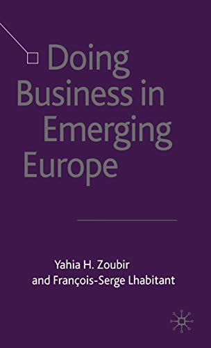 Imagen de archivo de Doing Business in Emerging Europe a la venta por Ergodebooks