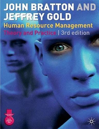 9780333993255: Human Resource Management: Theory and Practice