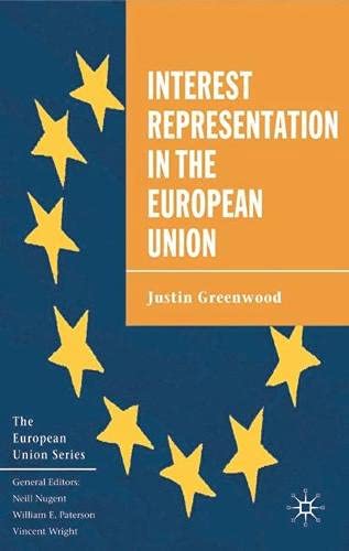 Beispielbild fr Interest Representation in the European Union zum Verkauf von Ammareal