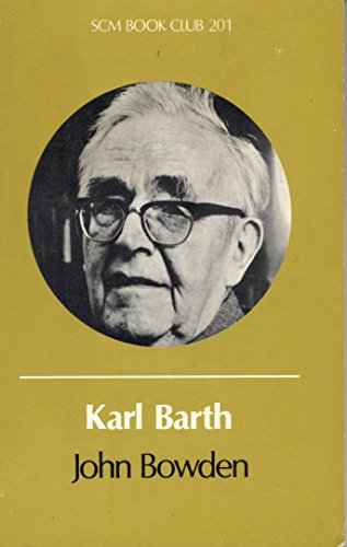 Beispielbild fr Karl Barth (Centre Books S.) zum Verkauf von WorldofBooks