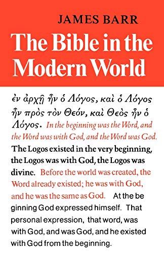 9780334001133: Bible in the Modern World