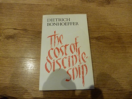 9780334002598: The Cost of Discipleship