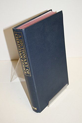 Beispielbild fr Dictionary of Christian Ethics zum Verkauf von WorldofBooks