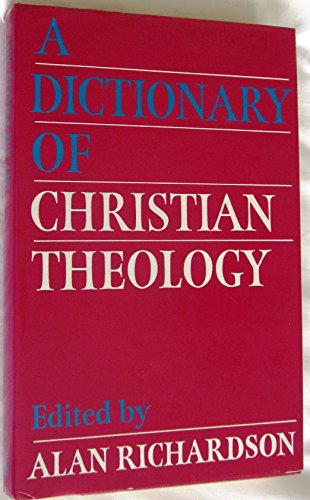 9780334003229: Dictionary of Christian Theology