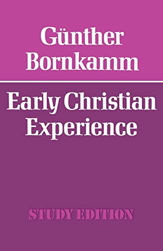 Stock image for Early Christian Experience for sale by Wonder Book