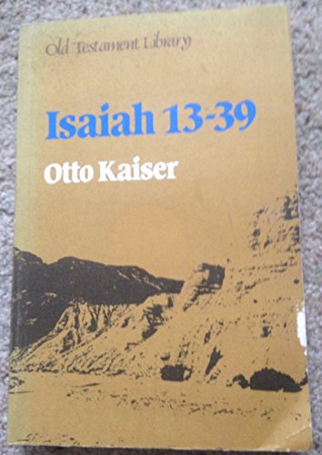 9780334007418: Isaiah: 13-39 (Old Testament Library)