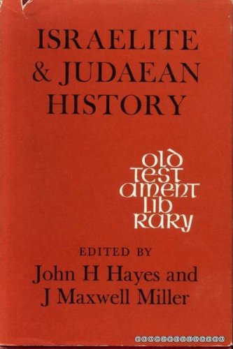 Imagen de archivo de Israelite and Judaean History a la venta por Better World Books