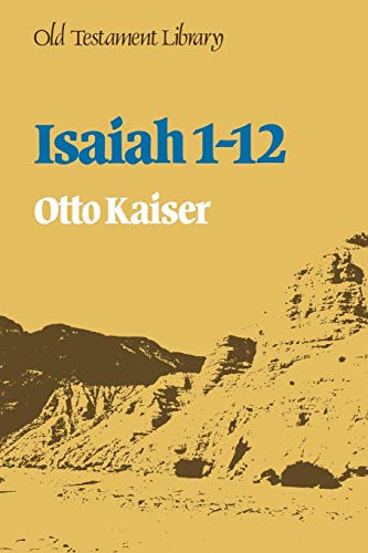 Imagen de archivo de Isaiah 1-12 (Old Testament Library) a la venta por WorldofBooks