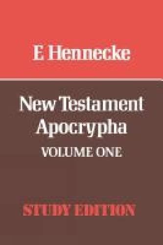 9780334011118: New Testament Apocrypha Volume One