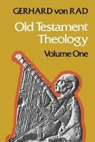 Beispielbild fr Old Testament Theology: Volume One: The Theology of Israel's Historical Traditions zum Verkauf von WorldofBooks