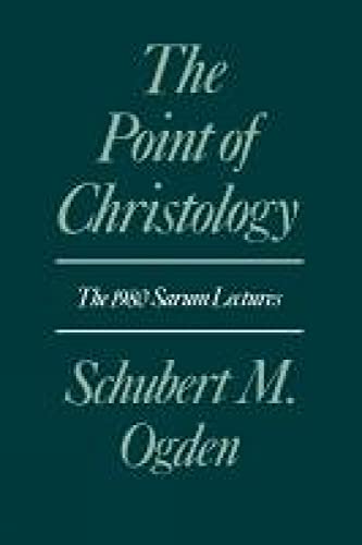 9780334012764: The Point of Christology: The 1980 Sarum Lectures