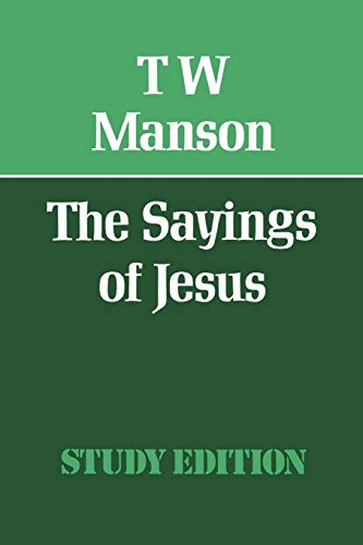 9780334014416: The Sayings of Jesus