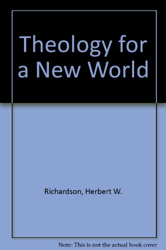 Immagine dell'editore per Theology for a new world (ISBN: 0334016177) venduto da D2D Books