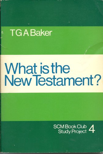 Imagen de archivo de What is the New Testament? (Centre Books S.) a la venta por Aardvark Rare Books
