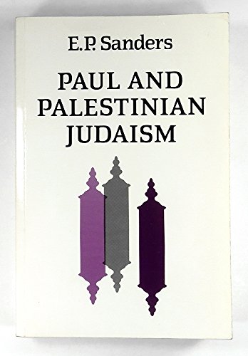 9780334022473: Paul and Palestinian Judaism
