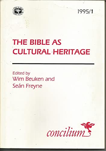 9780334030300: Concilium 1995/1: The Bible as Cultural Heritage