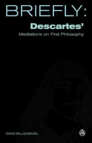 9780334040910: Briefly, Descartes' Meditation On The First Philosophy (Scm Briefly S.)
