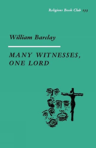 Stock image for Many Witnesses, One Lord (Religious Book Club) for sale by Hippo Books