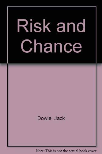 Stock image for Risk and Chance for sale by Wonder Book