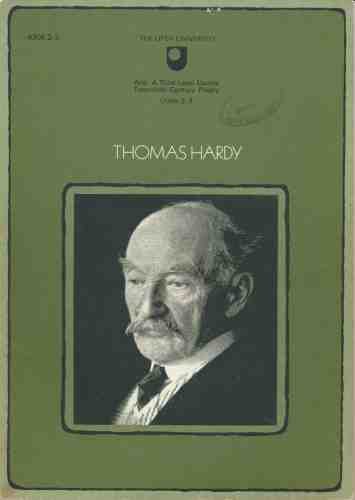 Thomas Hardy (Arts, a third level course: Twentieth century poetry) (9780335051014) by Havely, Cicely Palser