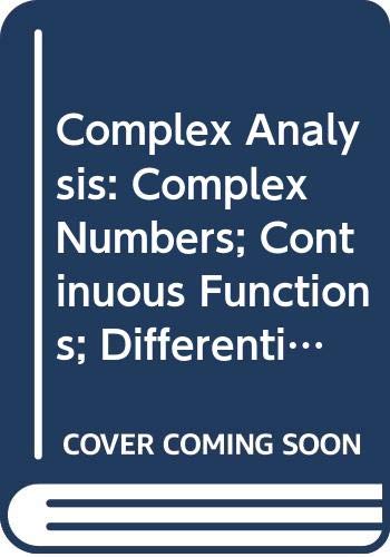 9780335055500: Complex Numbers; Continuous Functions; Differentiation (Unit 1-3)