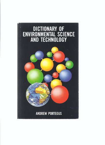 Stock image for Dictionary of Environmental Science and Technology for sale by Anybook.com