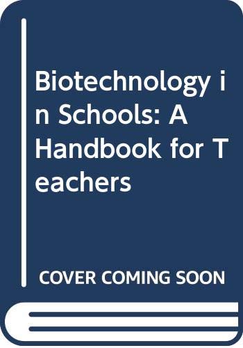 9780335093694: Biotechnology in Schools: A Handbook for Teachers