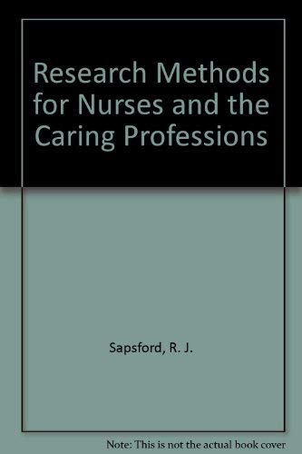9780335096206: Research Methods for Nurses and the Caring Professions