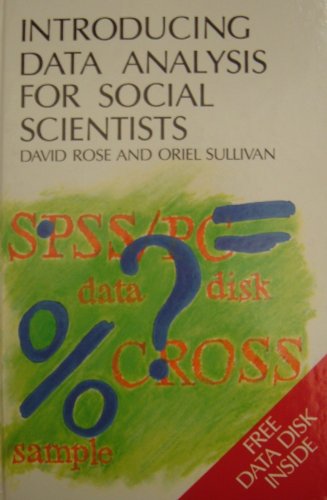 9780335097081: Introducing Data Analysis for Social Scientists
