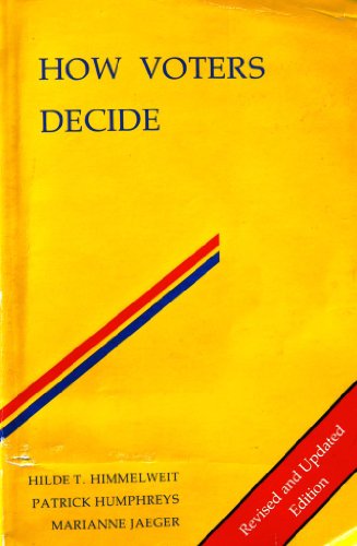Stock image for How Voters Decide for sale by Better World Books: West