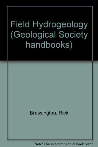 Beispielbild fr Field Hydrogeology (Geological Society Handbooks) zum Verkauf von Books From California