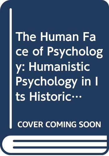 Beispielbild fr The Human Face of Psychology zum Verkauf von Better World Books