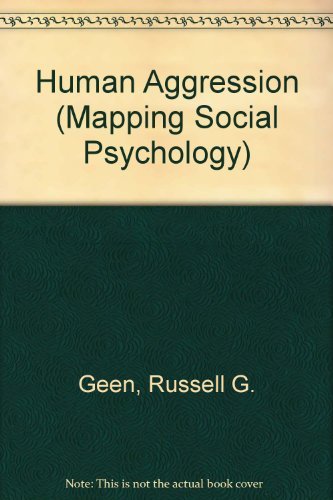 9780335153459: Human Aggression (Mapping Social Psychology)