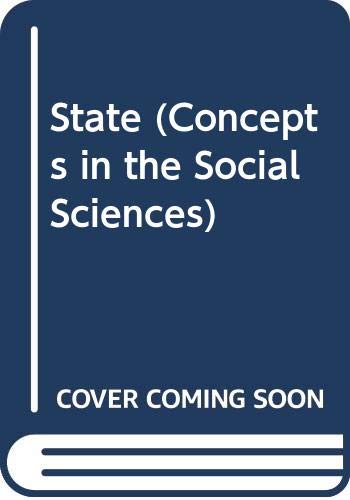 9780335155750: The State (Concepts in the Social Sciences)