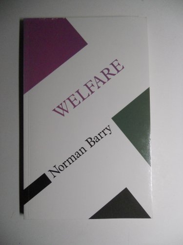 9780335155958: Welfare (Concepts in the Social Sciences)